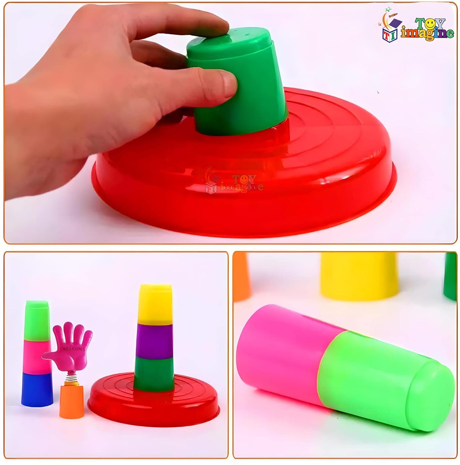 2-in-1 Ring toy - Indoor and Outdoor play