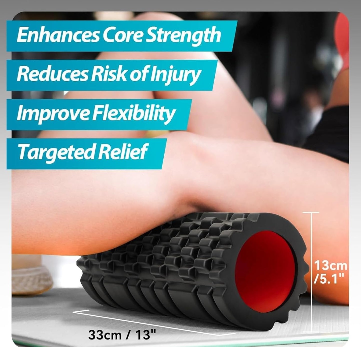 Foam Roller - Deep Tissue Massage and Pain Reliever