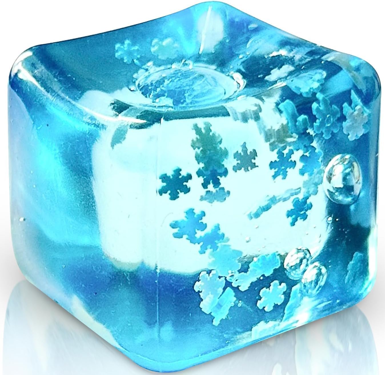 Snowflake Ice Cube Stress Ball